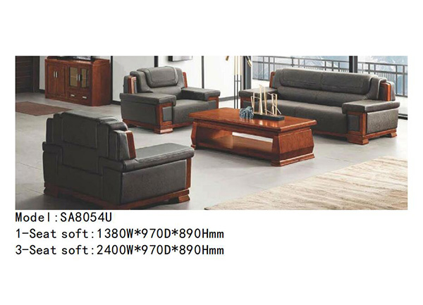 SA8054U - 造型独特办公沙发