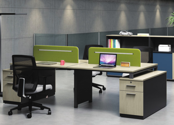 现代胶板办公桌XDM-1