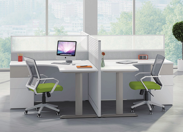 现代胶板办公桌WN-3