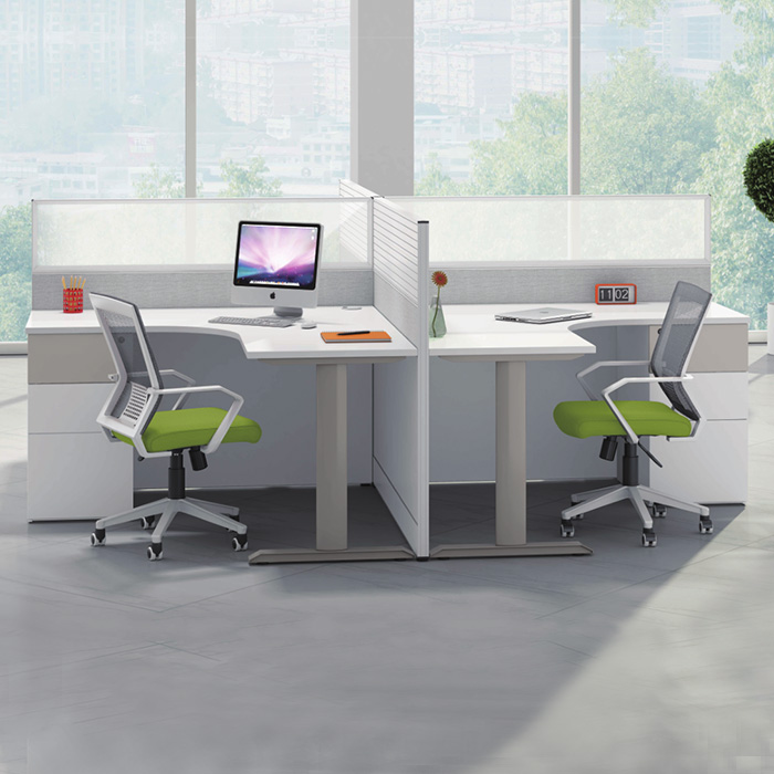 现代胶板办公桌WN-3