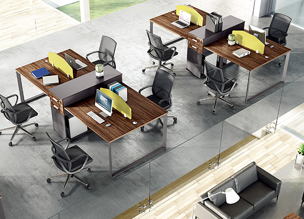 新款现代组合办公桌