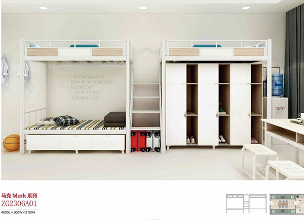 2021-学校公寓床家具-马克Mark系列