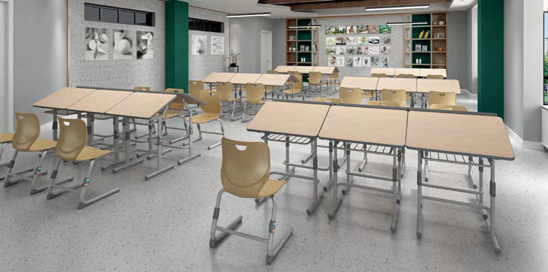 2021-多功能组合课桌椅-海王星系列