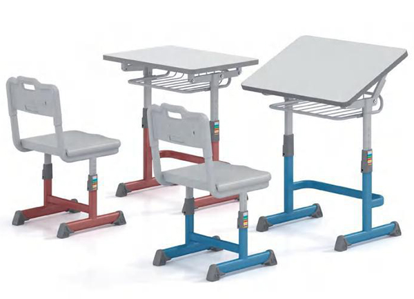 2021-多功能单人课桌椅-木星系列